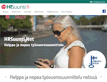 Tablet Screenshot of hrsuunti.fi